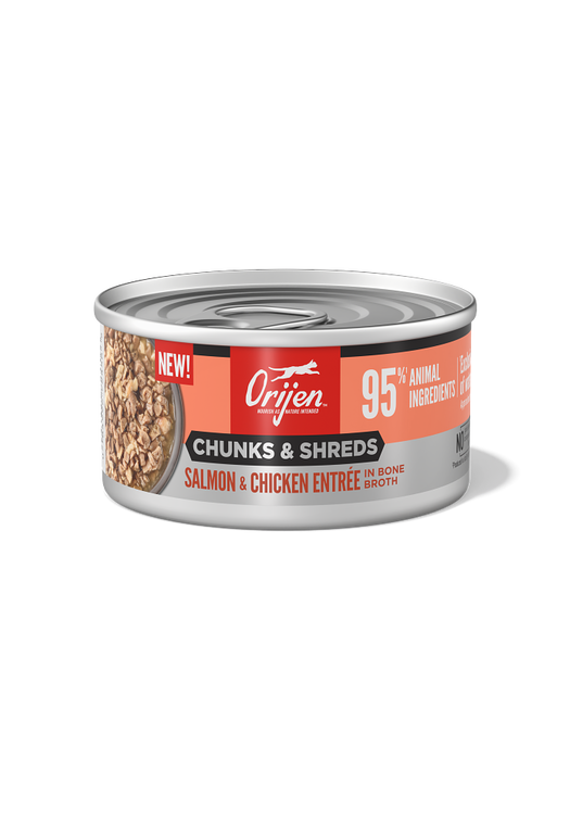 Chunks & Shreds, Salmon & Chicken Entr&eacute;e